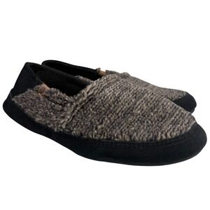 NWOB Acorn Men's Moc Slippers Erth Tex Berber Fleece Slippers Sz 10.5 -1.5
